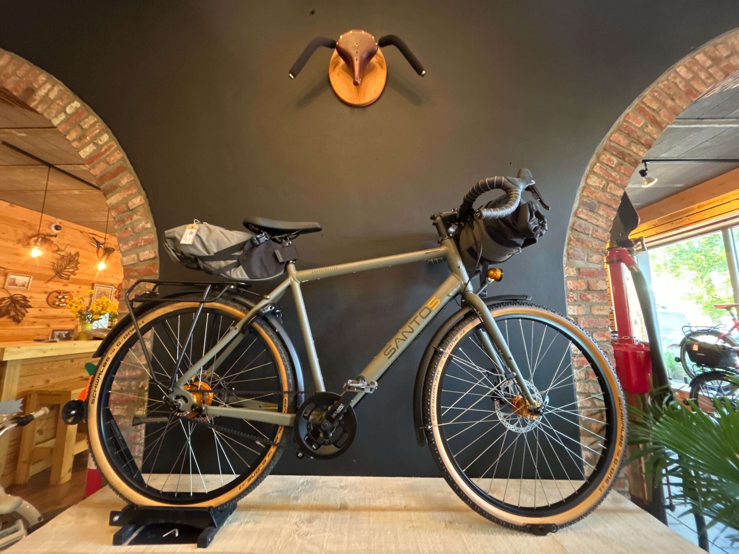 Santos testrit fiets - Gravelmaster H57