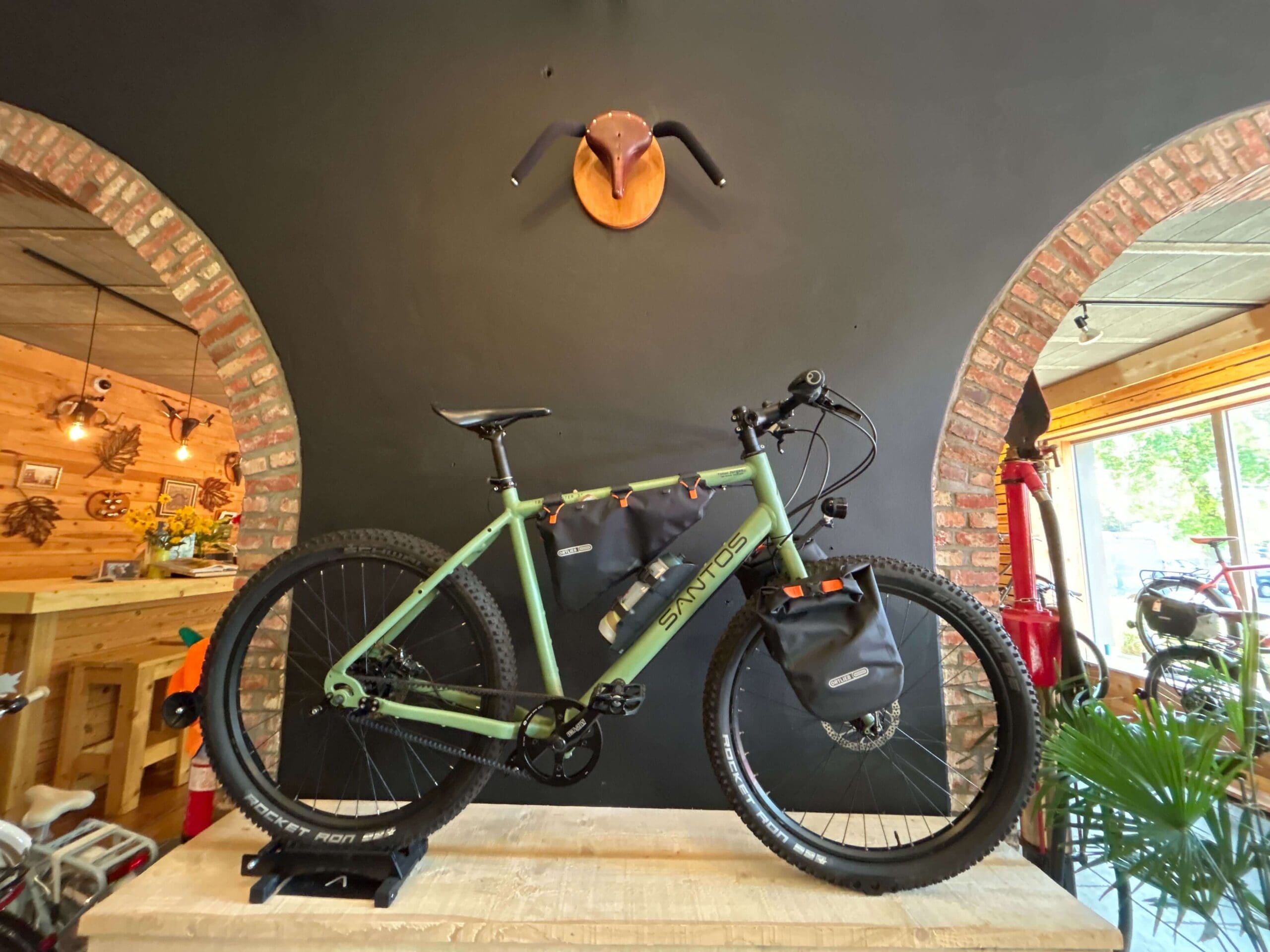 Santos testrit fiets - Travelmaster 3+ H57 mtb