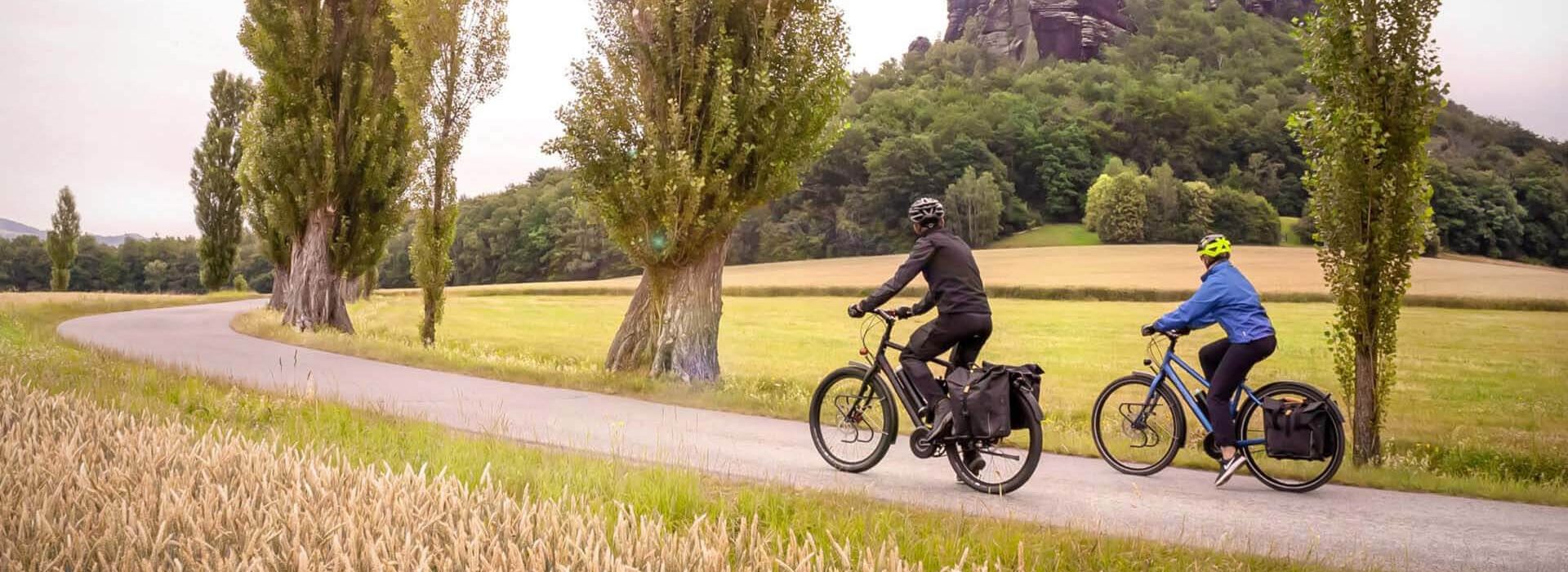Santos-fiets-Fietsen-Jurgen-view Met de santos rijden door de natuur